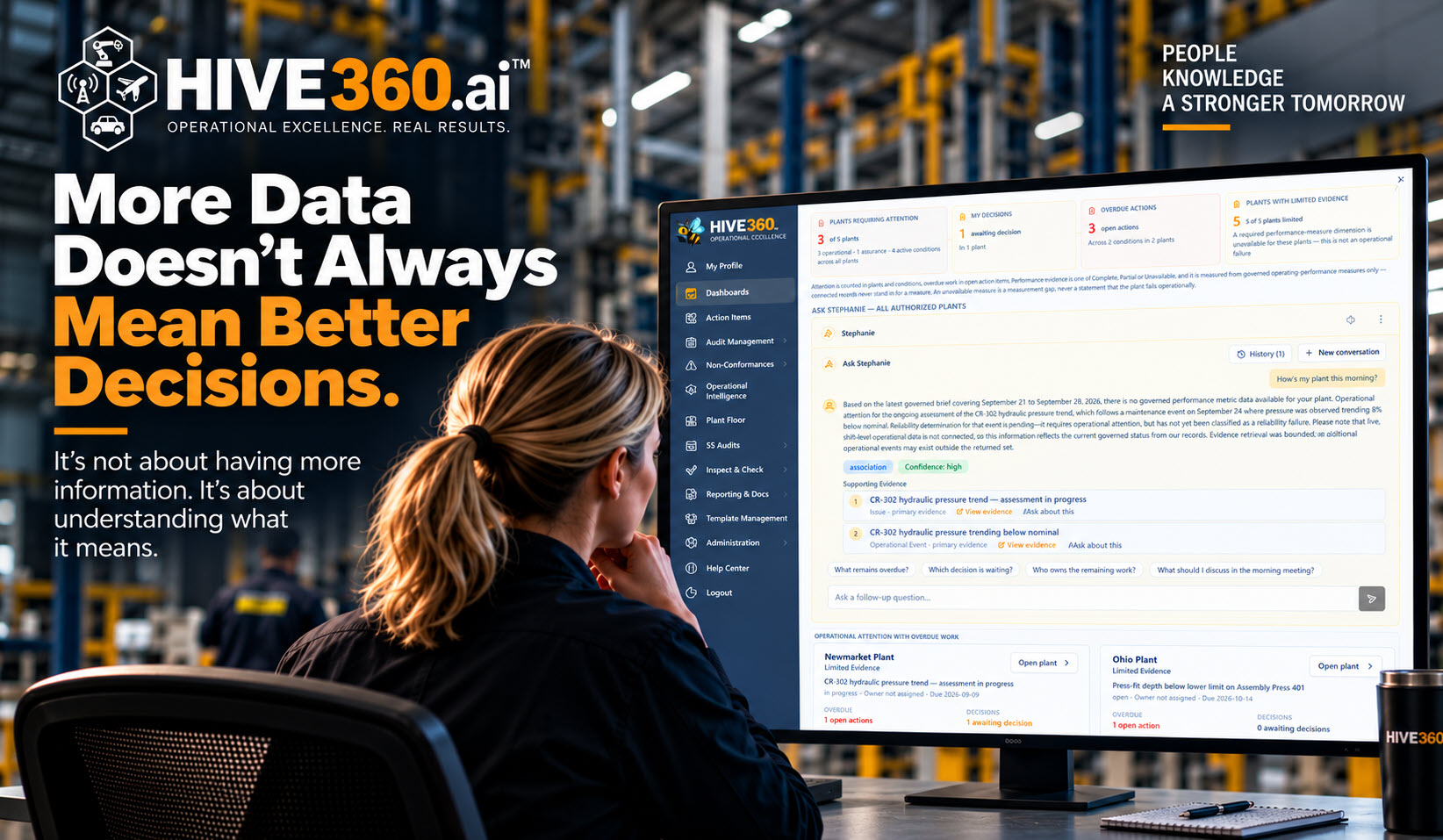 Manufacturing Doesn't Have a Data Problem. It Has a Decision Problem.